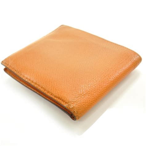 hermes orange mens wallet|hermes men's wallet billfold.